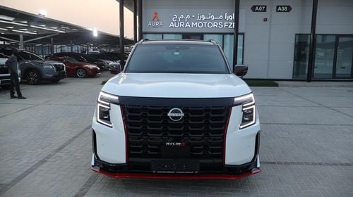 Nissan Patrol NISMO Warranty from Al Masood for 5 years with open mileage . original Paint . Super Clean Premium Edition