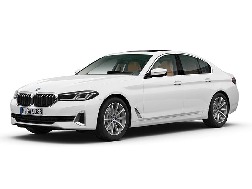 BMW 540i cover - Front Left Angled