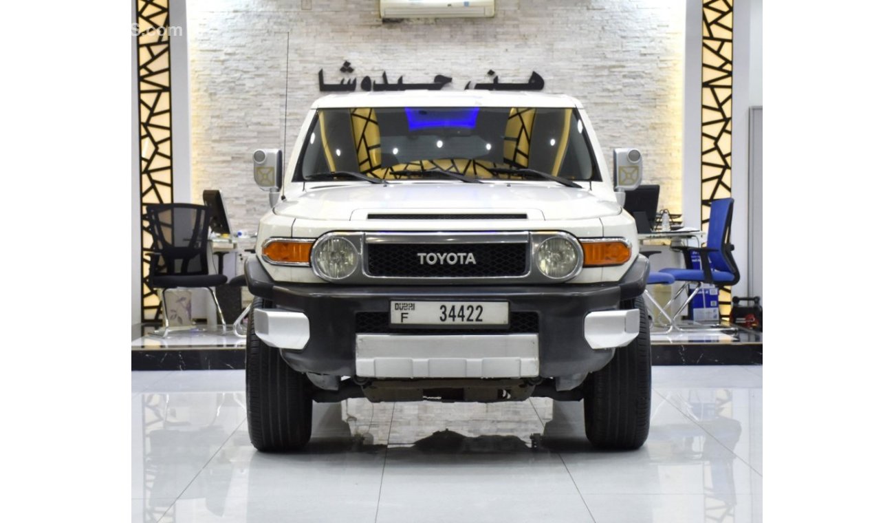 Toyota FJ Cruiser EXCELLENT DEAL for our Toyota FJ Cruiser ( 2010 Model ) in White Color GCC Specs