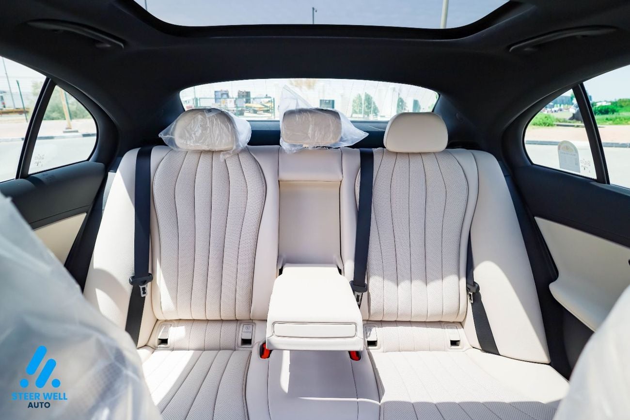 مرسيدس بنز E300 2025 AMG Line | AWD (4MATIC) | White Interior | Korean Specs | Contact Now