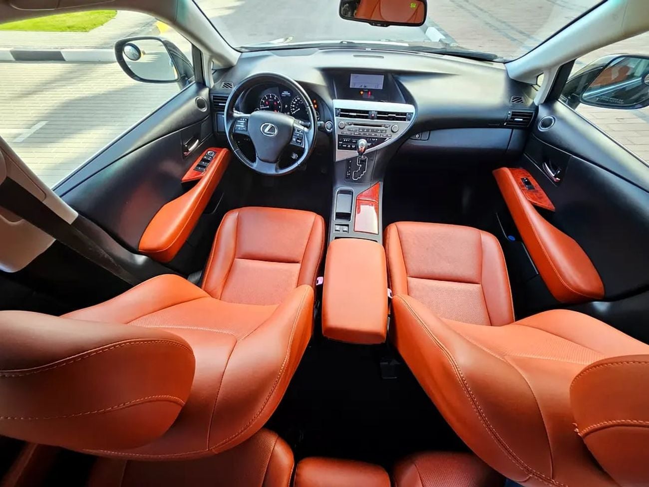 لكزس RX 350 RX 350 Standard | American Specs | Clean With Orange Leather Interior