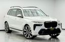 BMW X7 2023 BMW X7 xDrive40i M-Sport, 2027 BMW Warranty + Service Pack, 7 Seater, Excellent Condition, GCC