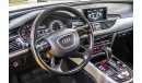 أودي A6 Audi A6 2016 GCC under Warranty with Zero Down-Payment.