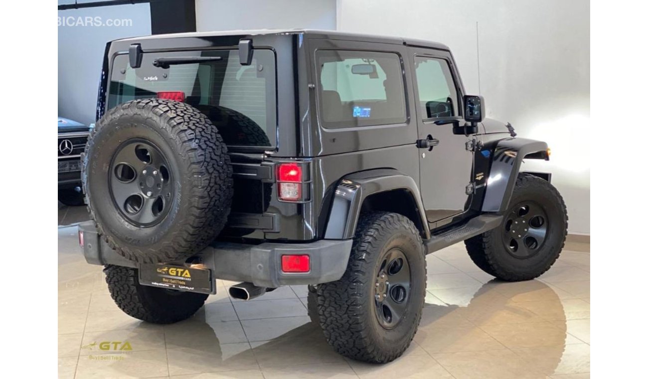 جيب رانجلر 2014 Jeep Wrangler Sahara Mopar Modified, Warranty, Excellent Condition, Very Low KMs, GCC