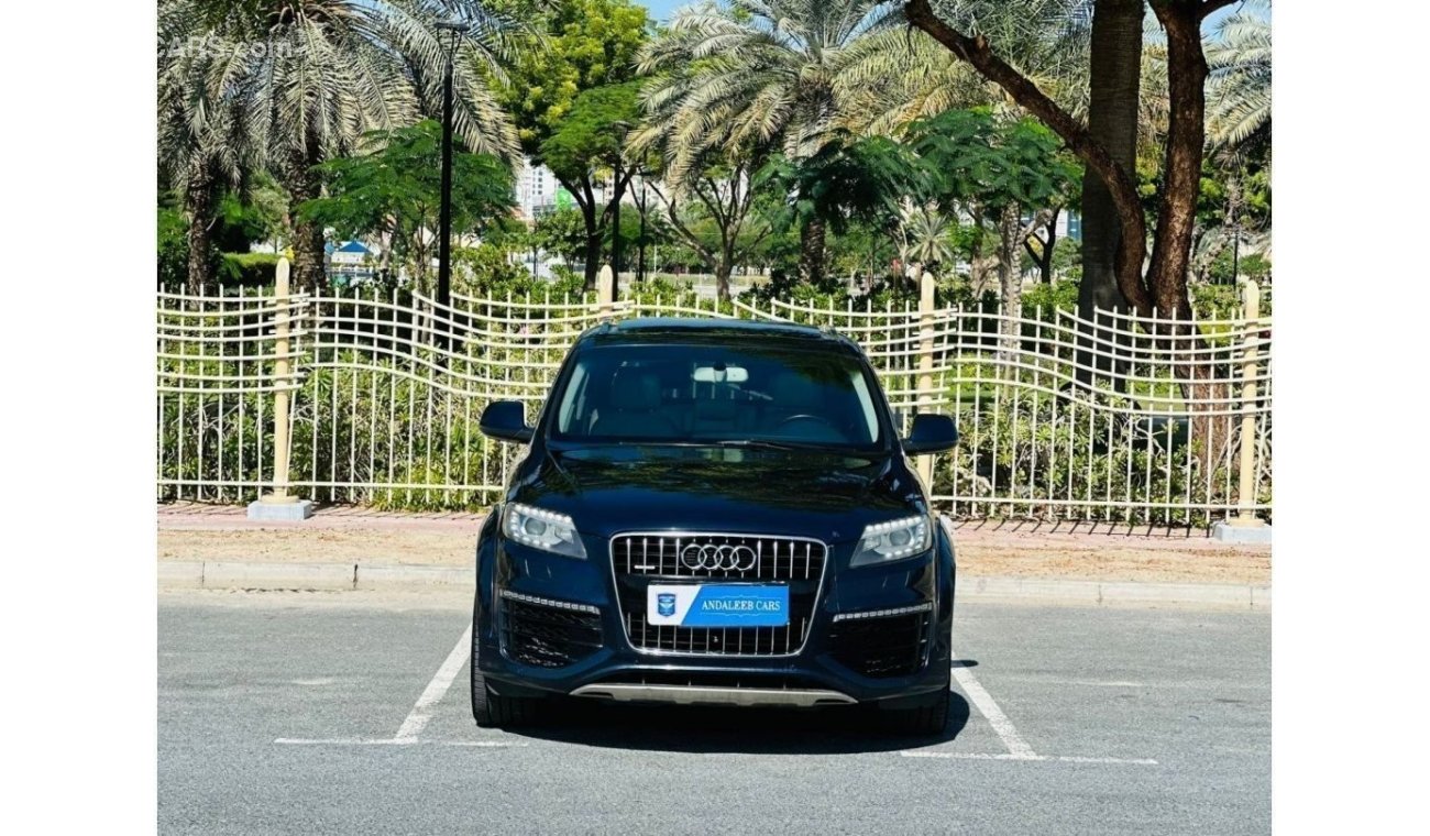 Audi Q7 TFSI quattro S-Line 1230 PM || AUDI Q7 3.0TC || S-LINE V6 || 0% DOWNPAYMENT || GCC || WELL MAINTAINE