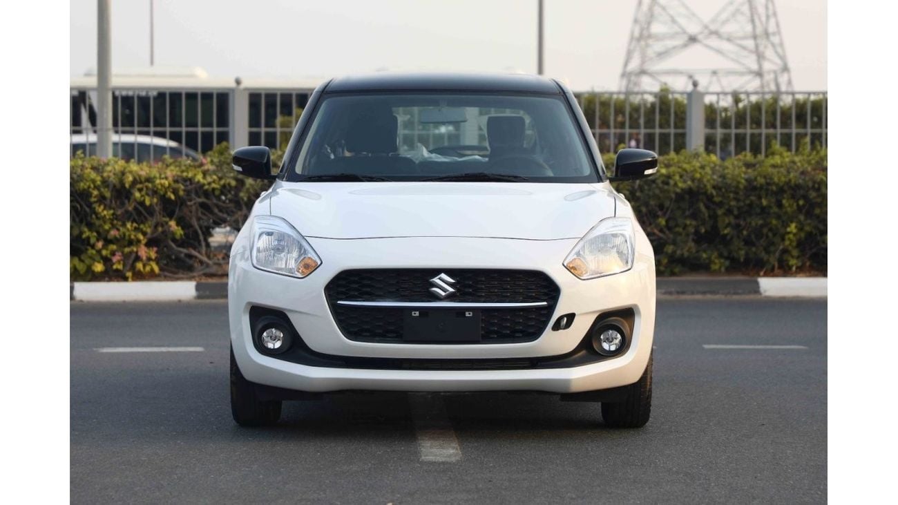 Suzuki Swift 2024 Suzuki Swift 1.2 GLX - White & Black inside Black | Export Only