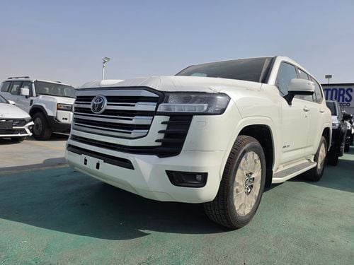 تويوتا لاند كروزر Toyota Land Cruiser LC300 GXR 3.5 Twin Turbo 2026 – فل أوبشن | 3.5 لتر توين تيربو | أبيض خارجي | داخ