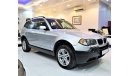 BMW X3 AMAZING BMW X3 3.0i 2004 Model!! in Silver Color! GCC Specs