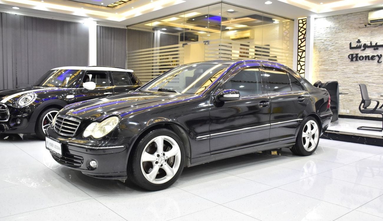 Mercedes-Benz C 230 EXCELLENT DEAL for our Mercedes Benz C230 ( 2007 Model ) in Black Color Japanese Specs