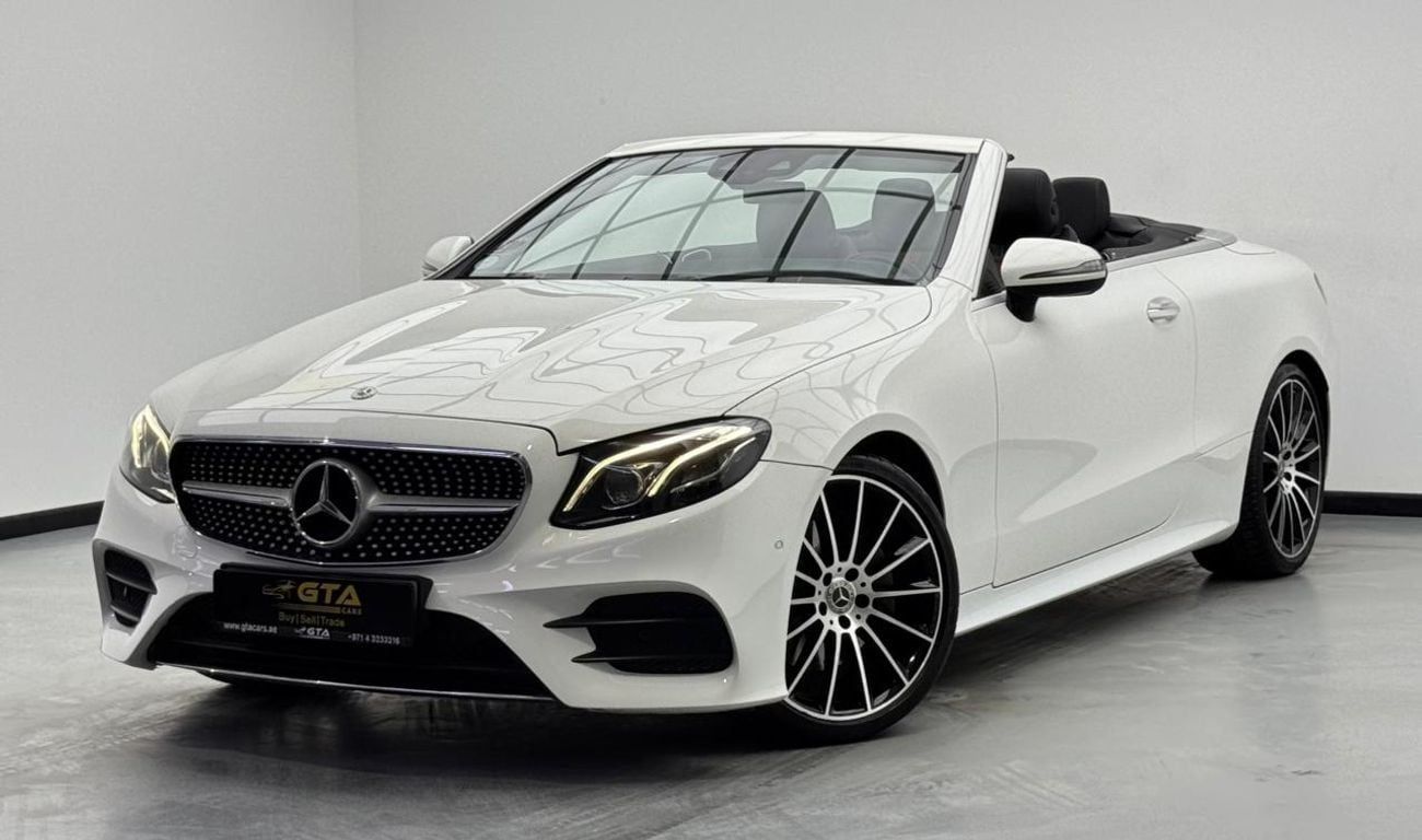 Mercedes-Benz E 200 Coupe 2018 Mercedes Benz E200 Cabriolet, Full Service History, Fully Loaded, Excellent Condition, GCC