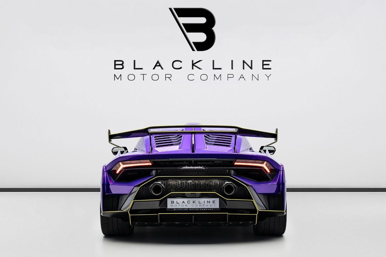 لامبورغيني هوراكان BUY NOW, PAY 2027 | THE BLACKLINE STANDARD | 2027 Lamborghini Warranty, Full Carbon, GCC