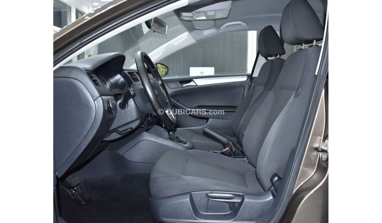 فولكس واجن جيتا EXCELLENT DEAL for our Volkswagen Jetta ( 2014 Model ) in Brown Color GCC Specs
