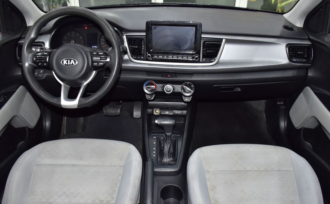Kia Rio LX EXCELLENT DEAL for our KIA Rio ( 2021 Model ) in Blue Color GCC Specs