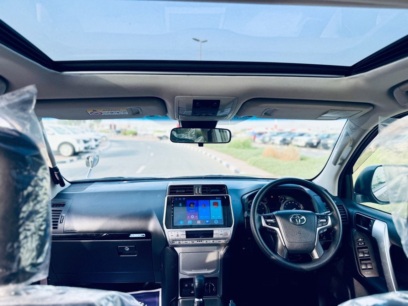 تويوتا برادو Toyota Prado RHD Diesel year 2019 automatic brown colour