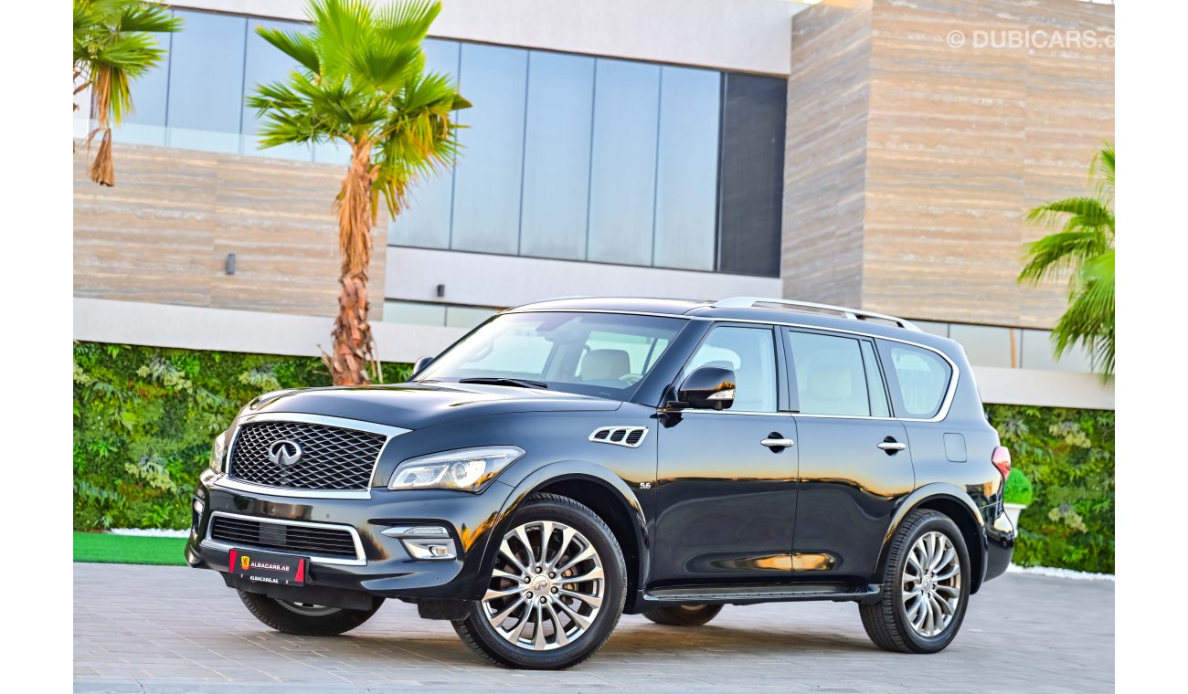 إنفينيتي QX80 Luxury 8st | 2,152 P.M | 0% Downpayment | Extraordinary Condition!