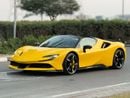 فيراري SF90 سبيدر GCC SPEC NEAT AND CLEAN UNDER WARRAANTY