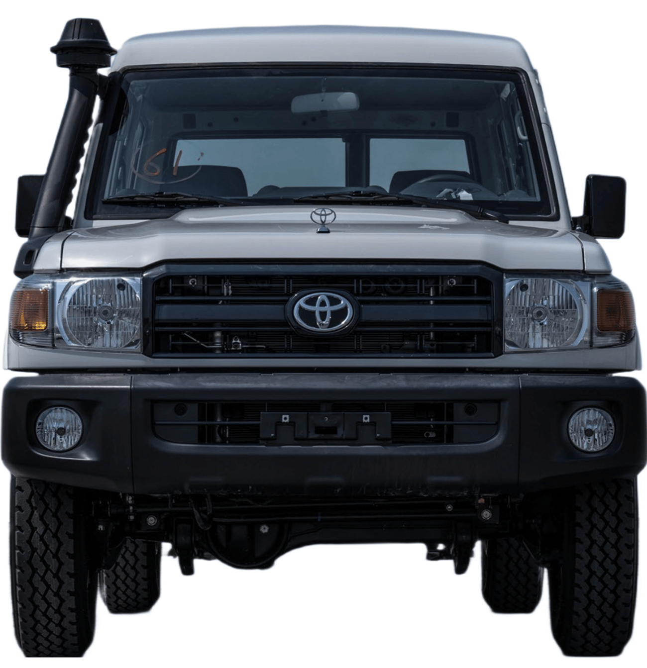 تويوتا لاند كروزر 70 ECTP2M018 –2025 Toyota LC78 3 Doors Hardtop - 4.2L Diesel Manual - Std - White