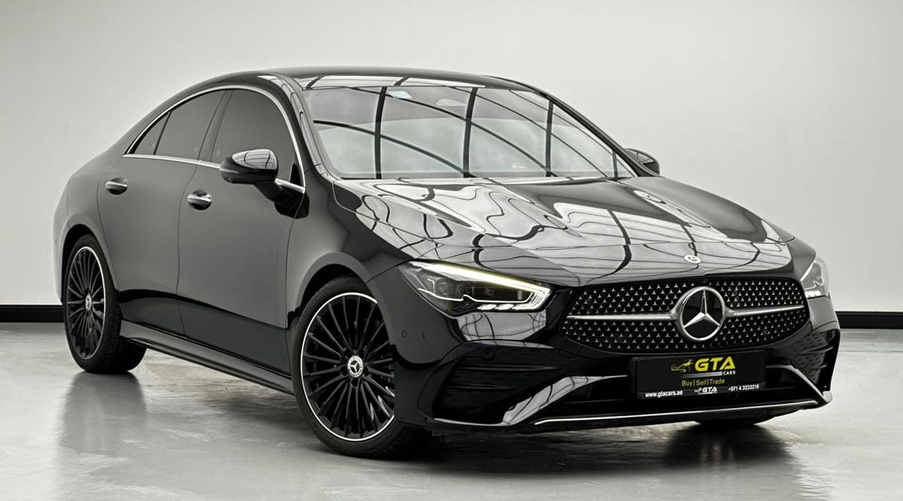 Mercedes Benz CLA250 2025 Mercedes-Benz CLA 250 4Matic, 5 Year Mercedes Warranty + Service Contract, GCC