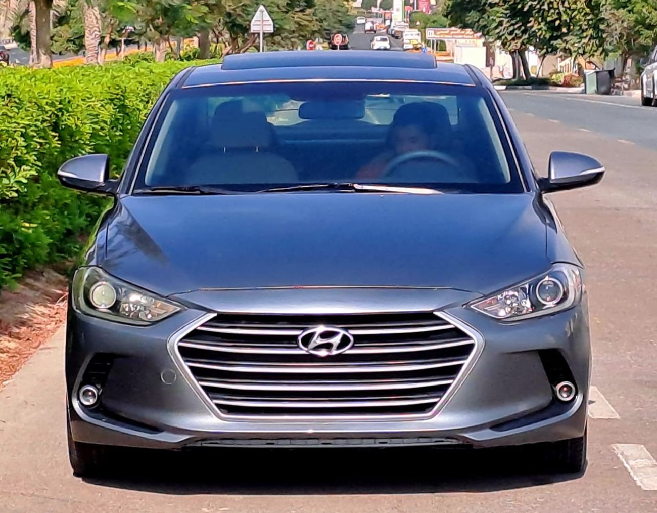 هيونداي إلانترا GL High 2.0L 2017 2.0L FULL OPTION (470/-MONTHLY)