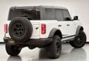 Ford Bronco 2022 Ford Bronco Wildtrak, Dec/2027 Ford Warranty + Service Pack, Ford Full Service History, GCC