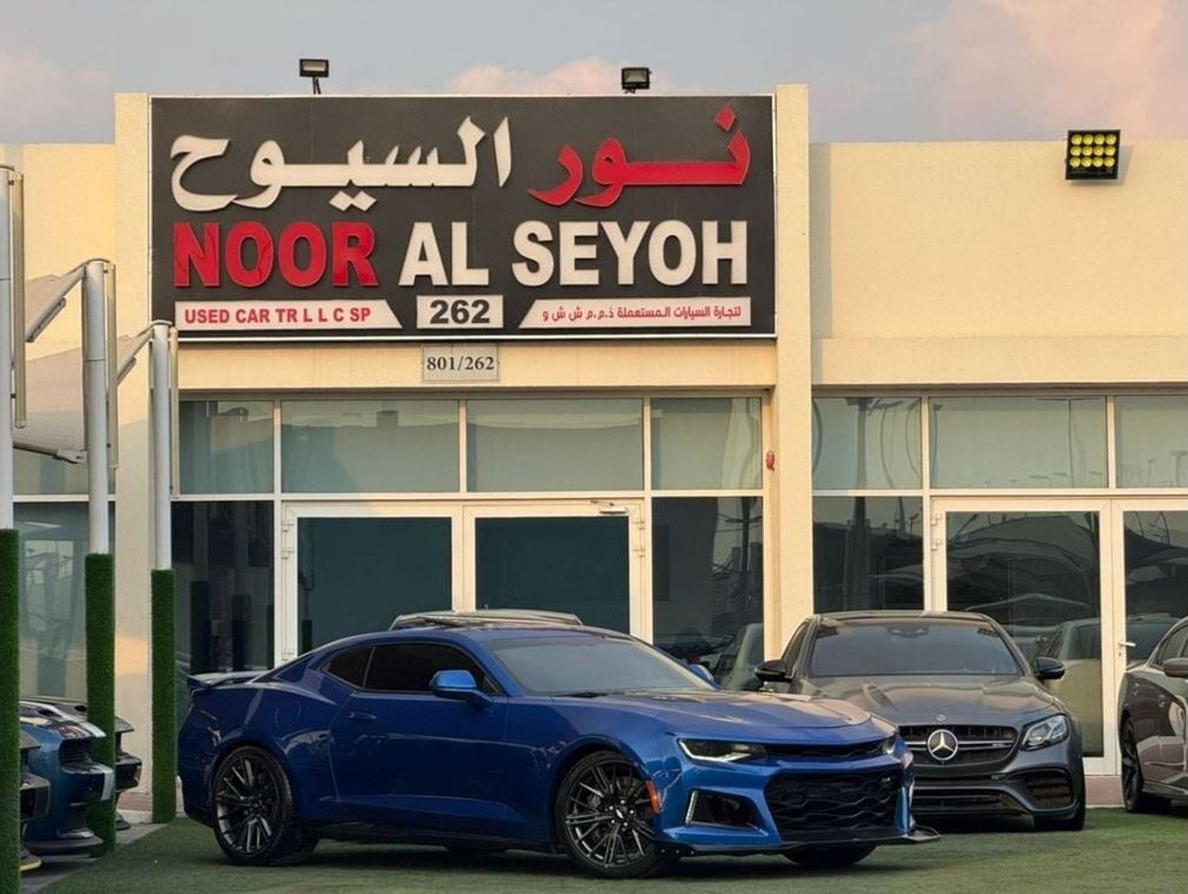 Chevrolet Camaro CHEVROLET CAMARO ZL1 2018 GCC FULL OPTION PERFECT CONDITION
