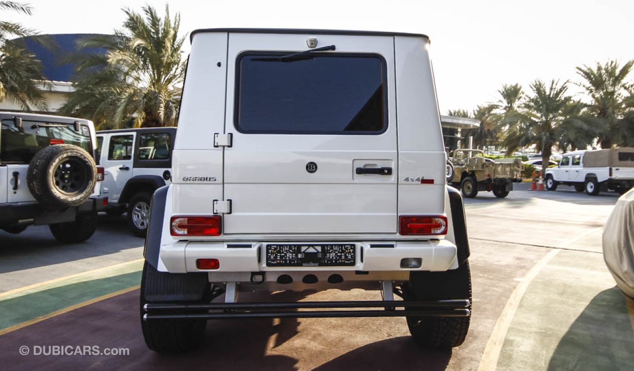 مرسيدس بنز G 500 4X4² With Brabus kit