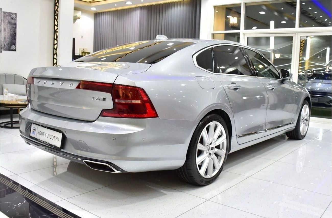 فولفو S90 EXCELLENT DEAL for our Volvo S90 T6 AWD ( 2018 Model ) in Silver Color GCC Specs