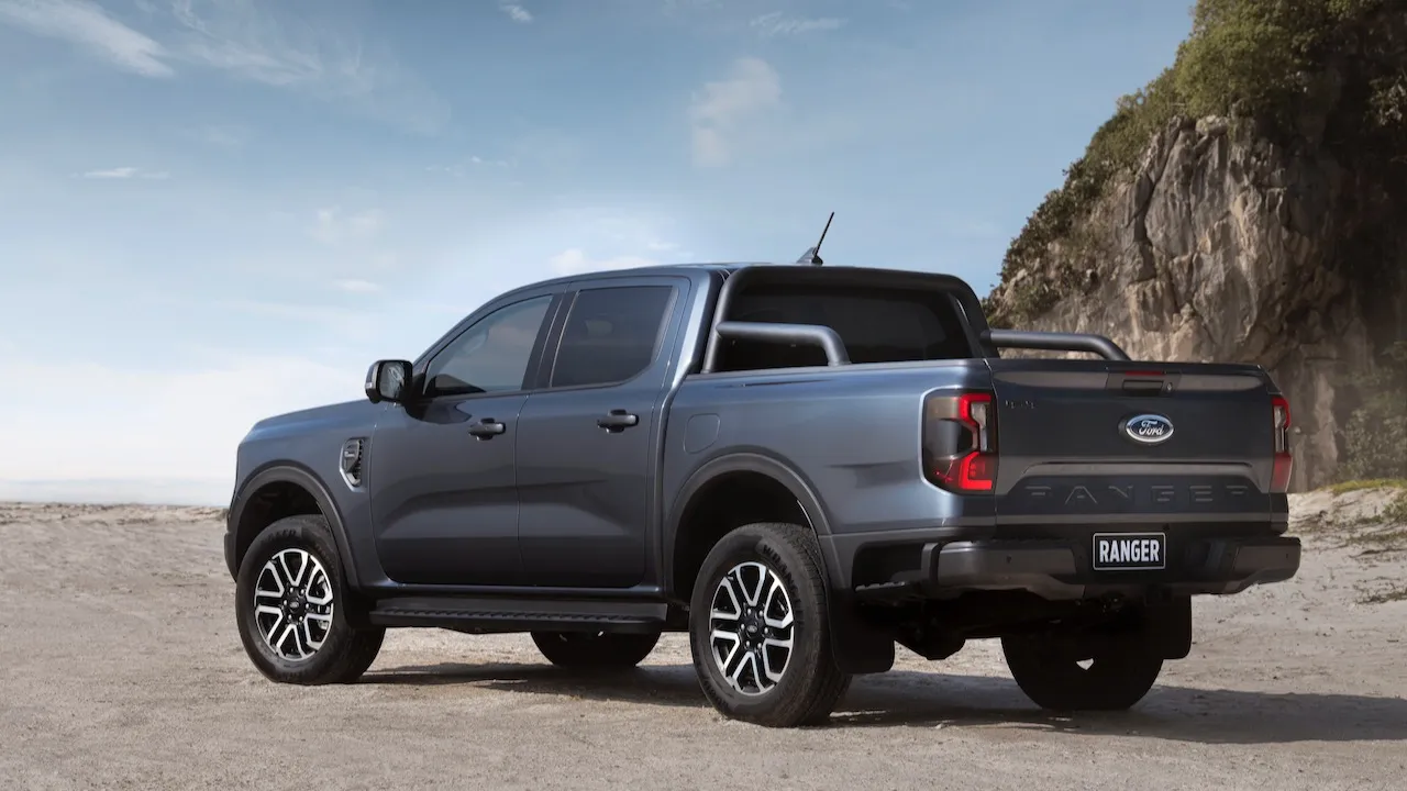 Ford Ranger exterior - Rear Right Angled