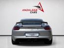 بورش كايمان !! PORSCHE CAYMAN GT4 | 3.8L F6 RWD | 2016 | GCC SPECS