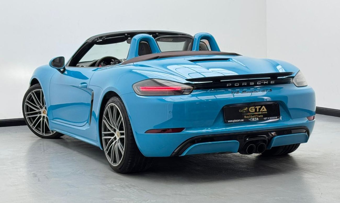 Porsche 718 Boxster GTS 2.5L 2019 Porsche 718 Boxster GTS, Porsche Service history, 1 Year Warranty, GCC