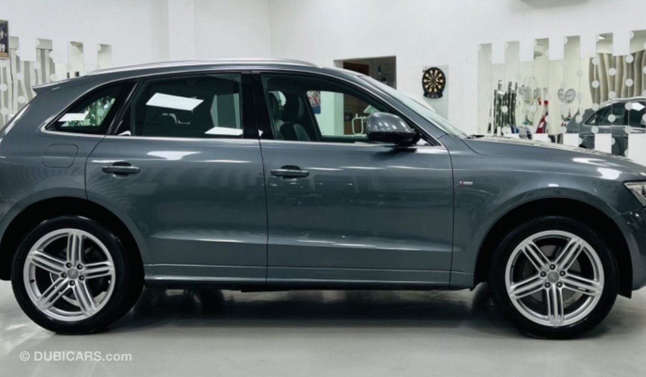 Audi Q5 45 TFSI S-Line GCC .. FSH .. S line .. V6 .. Full Options .. Perfect Condition
