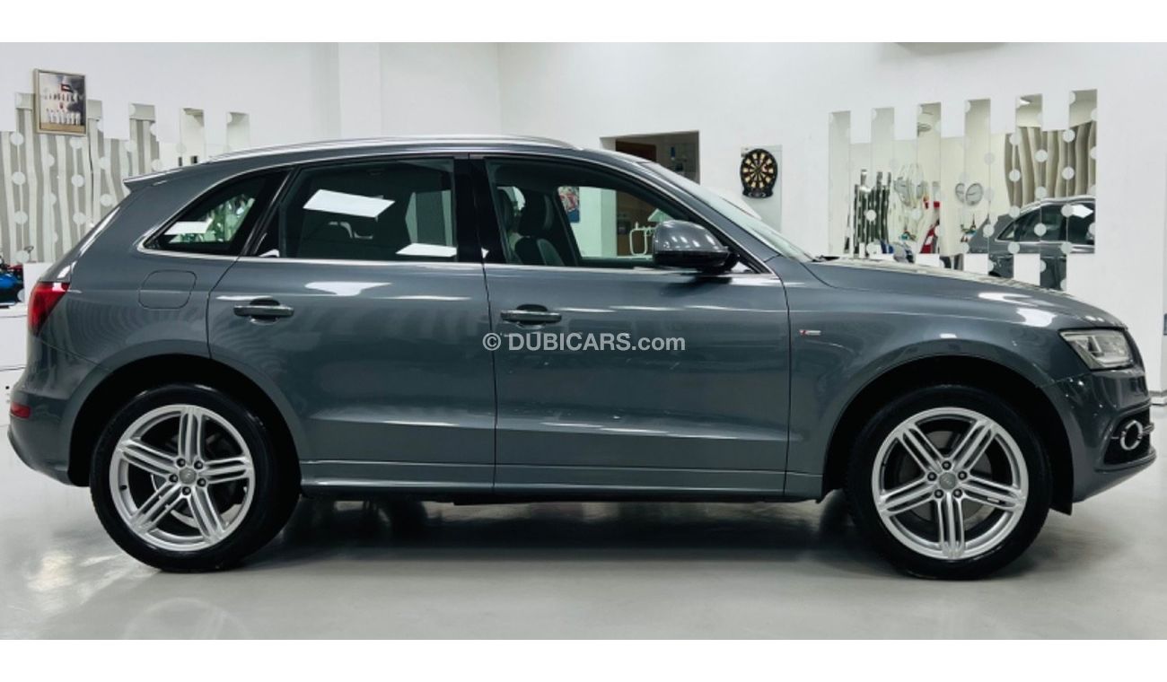 Audi Q5 45 TFSI S-Line GCC .. FSH .. S line .. V6 .. Full Options .. Perfect Condition