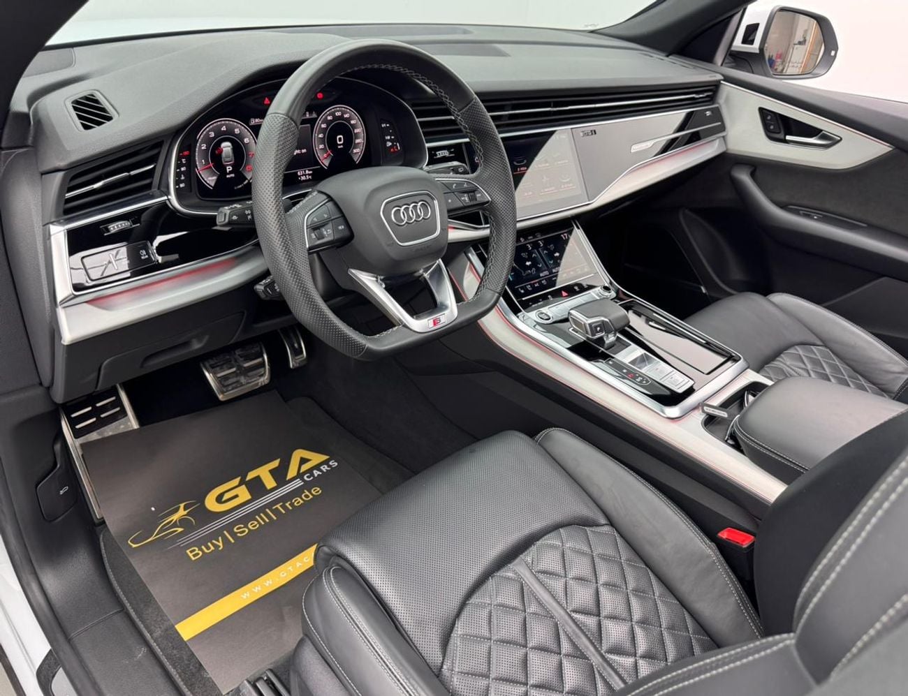 Audi Q8 55 TFSI 2022 Audi Q8 55TFSI Quattro S-line, 4/2027 Audi Warranty And Service Pack, Audi Service Hist