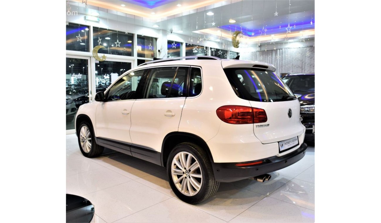 Volkswagen Tiguan With SERVICE HISTORY! Volkswagen Tiguan 2.0 TSI 4 Motion 2012 Model!! in White Color! GCC Specs