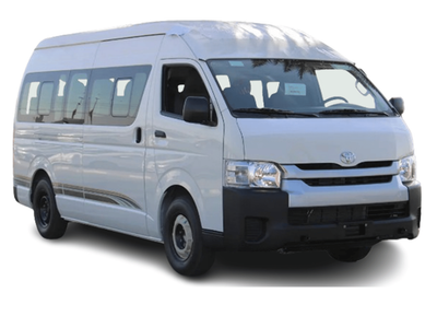 Toyota Hiace ECTWFR008 – 2025 Toyota Hiace Passenger Van – High Roof – Old Shape – 2.7L Petrol Manual – White – 1