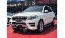 Mercedes-Benz ML 350 FULLY LOADED 2014 GCC SINGLE OWNER IN MINT CONDITION