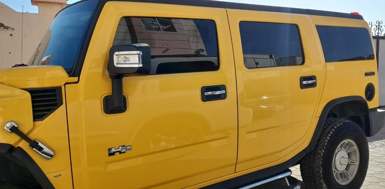 هامر H2 HUMMER H2-2007-YELLOW COLOR 55000