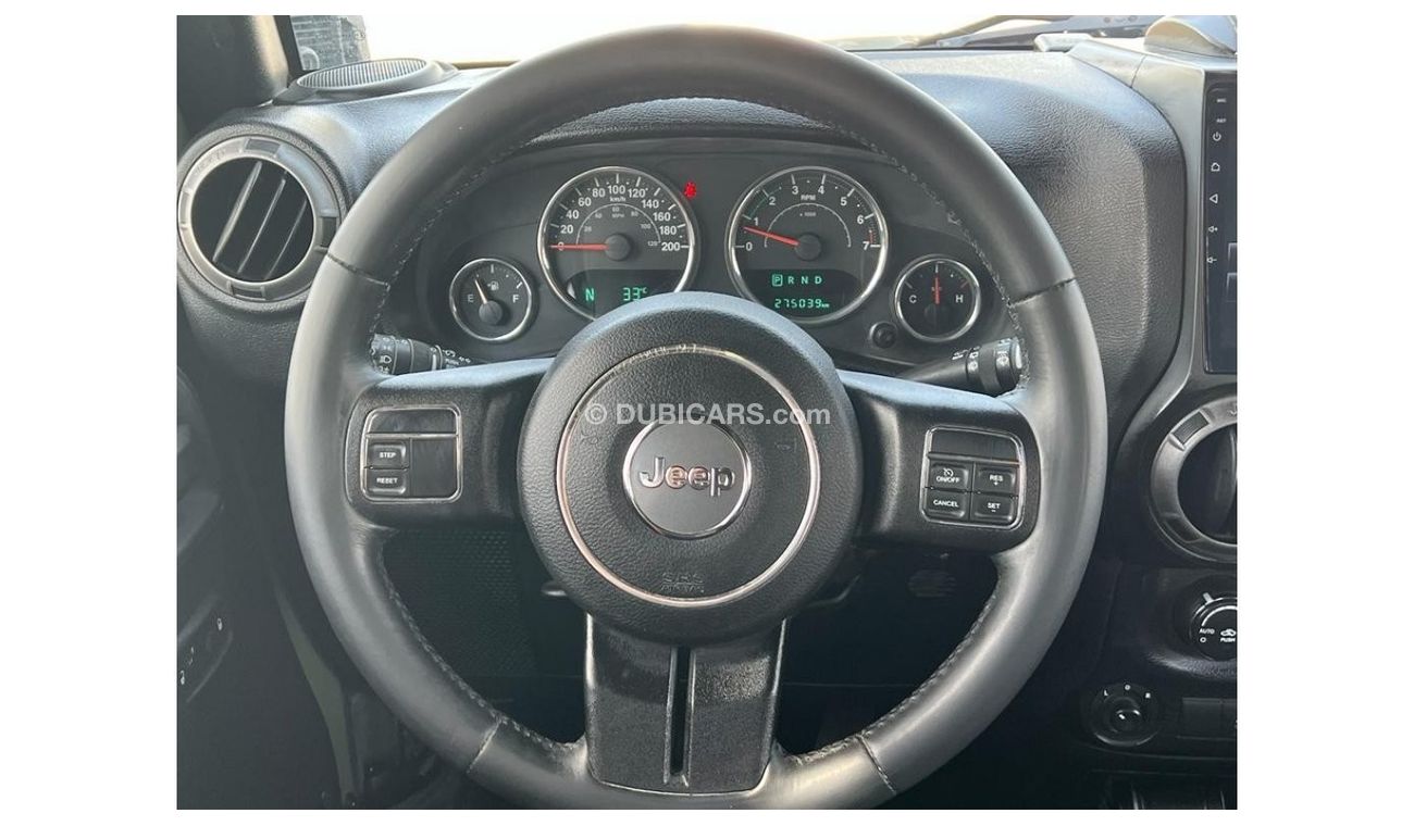 جيب رانجلر JEEP WRANGLER RUBICON GCC 2015 ON PERFECT CONDITON