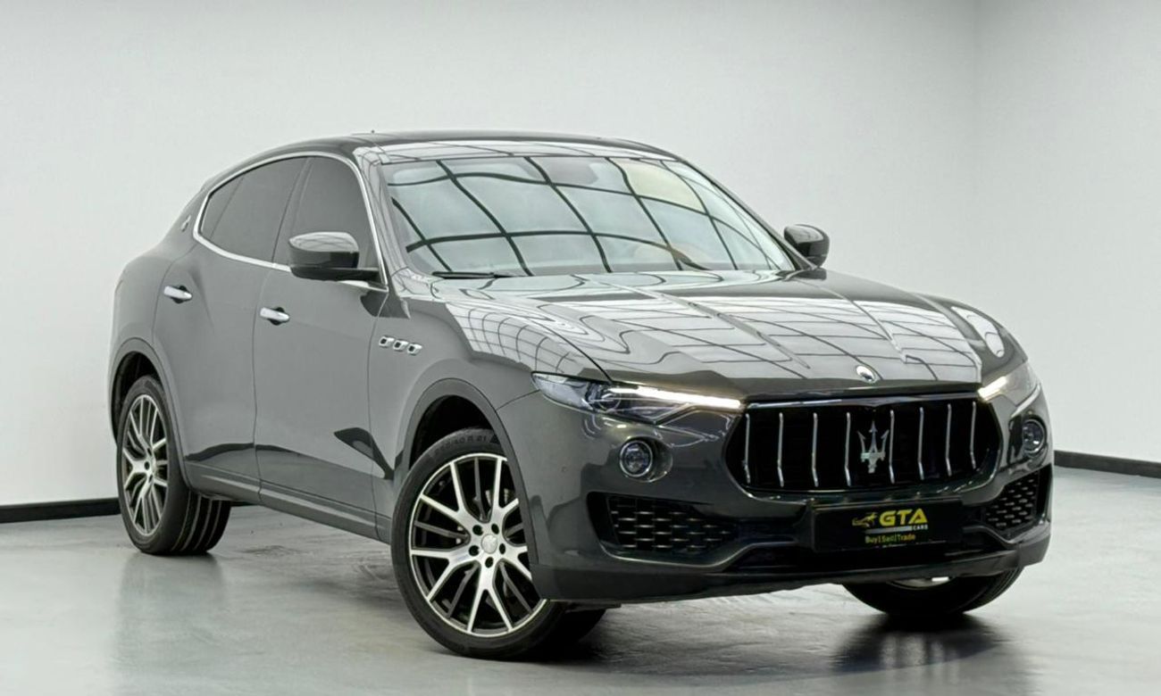 Maserati Levante Std 3.0L (350 HP) 2017 Maserati Levante, Service History, Fully Loaded, Excellent Condition, GCC