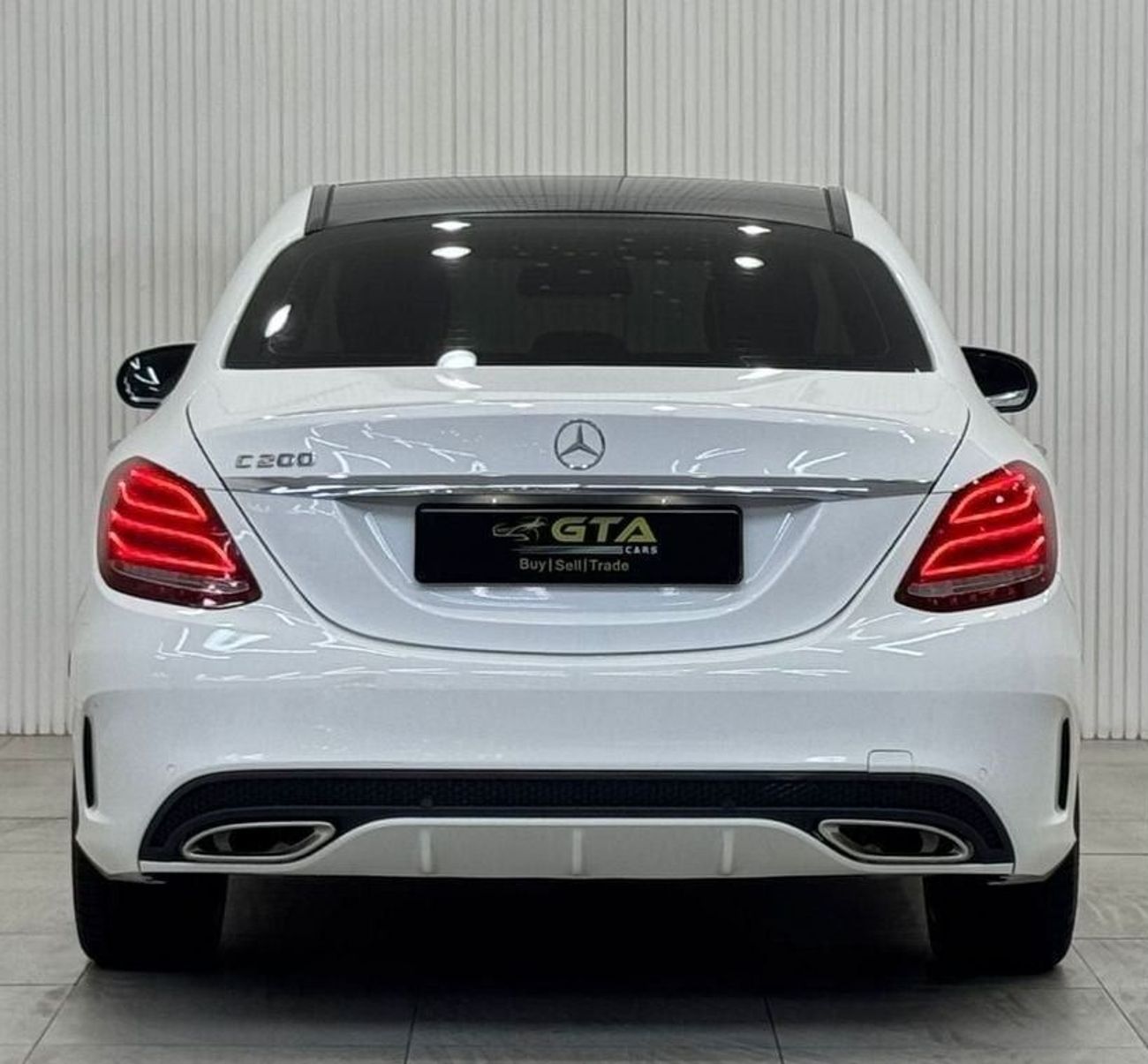 Mercedes-Benz C 200 2018 Mercedes Benz C200 AMG, Warranty, Service History, Excellent Condition, GCC