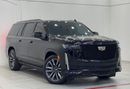 Cadillac Escalade Premium Luxury 6.2L 4WD 2023 Cadillac Escalade 600, 2028 Cadillac Warranty + Service Pack, Fully Loa