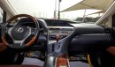 Lexus RX350 FULL SERVICE HISTORY GCC SPECIFICATION