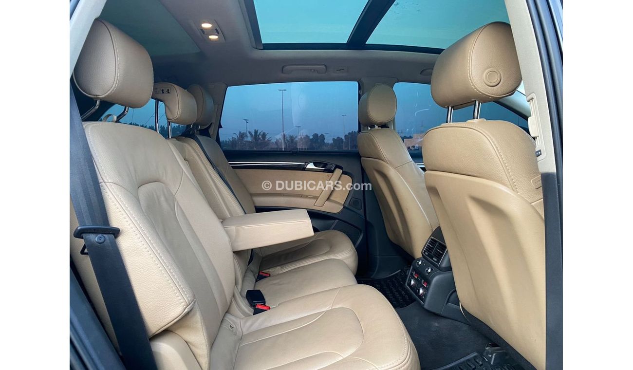 Audi Q7 TFSI quattro S-Line Audi Q7 S-LINE 2012 GCC Orginal Paint - Perfect Condition - Accident Free