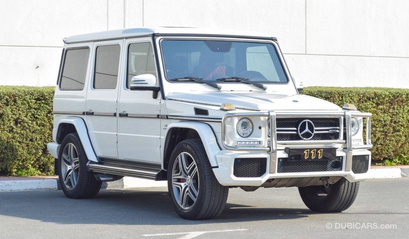 Mercedes-Benz G 63 AMG / GCC Specifications