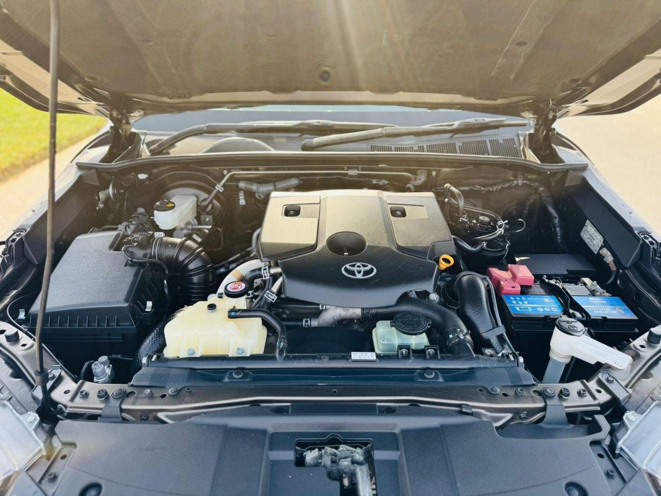 Toyota Hilux 2016 modified 2023 2.8L Diesel Engine 4x4 colour Brown Transmission Automatic Interior.Black leather