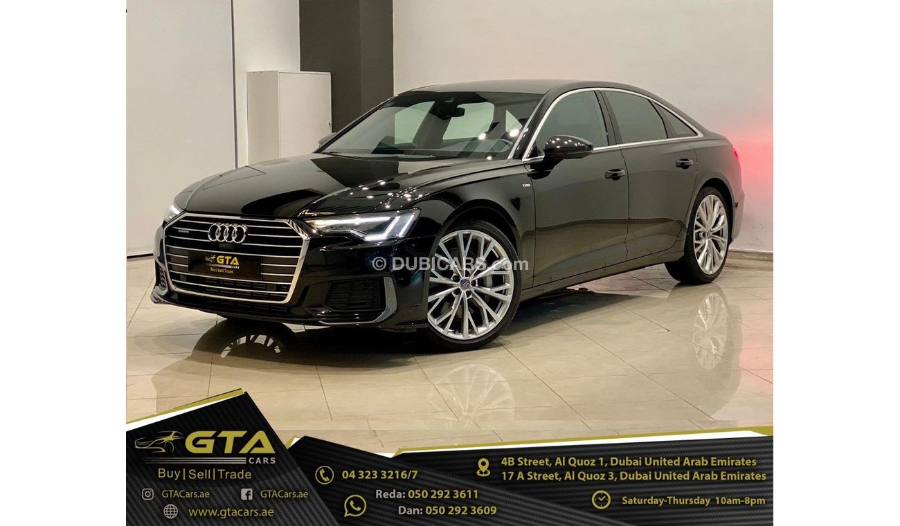 Audi A6 2019 Audi A6 S Line 55TFSI, December 2023 Audi Warranty + Service, Full Audi Service History, GCC