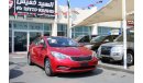 Kia Cerato LX ACCIDENTS FREE  - GCC - EXCELLENT CONDITION INSIDE OUT - ENGINE 1600 CC