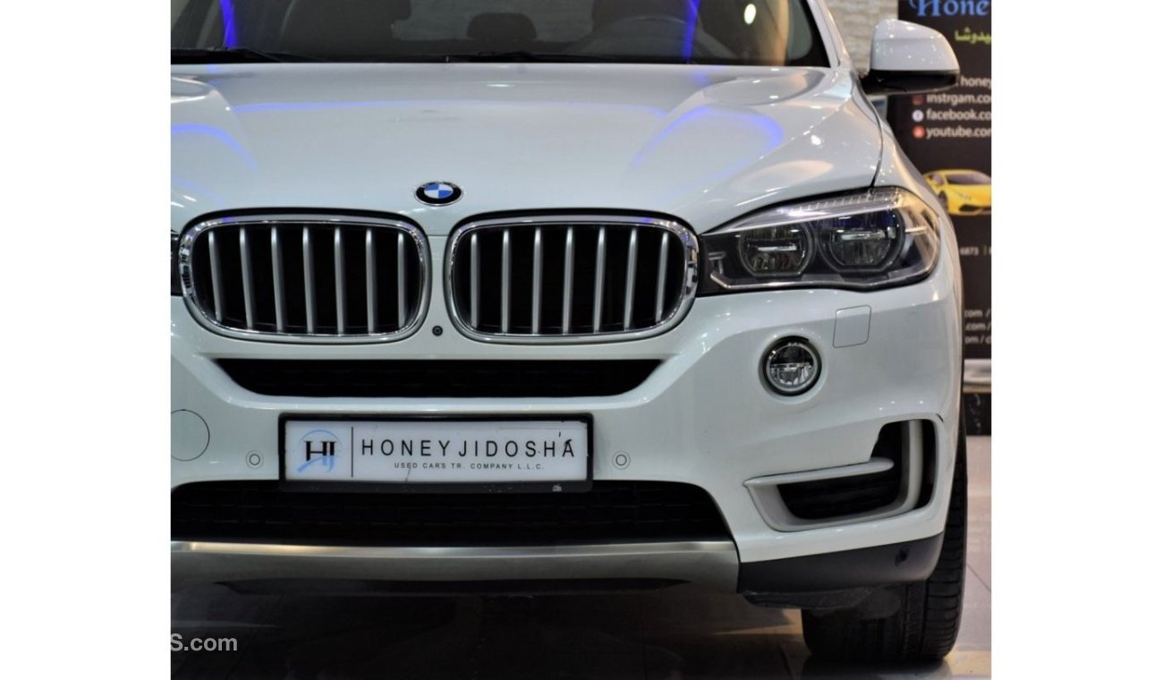 BMW X5 EXCELLENT DEAL for our BMW X5 xDrive35i ( 2016 Model! ) in White Color! GCC Specs