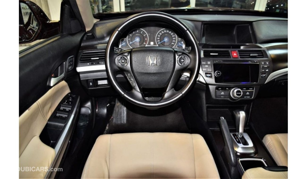 Honda Crosstour AMAZING Honda CrossTour 4WD TOURING 2014 Model!! in Maroon Color! GCC Specs