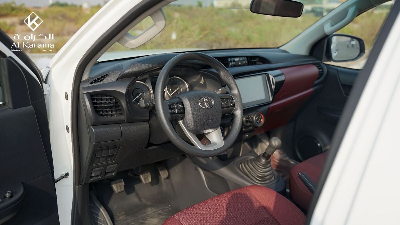 تويوتا هيلوكس GLX 2.7L GLS - 4x4 Manual Transmission | Diff Lock | Rear Camera | Single Cabin